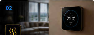 Smart climate control in a modern home