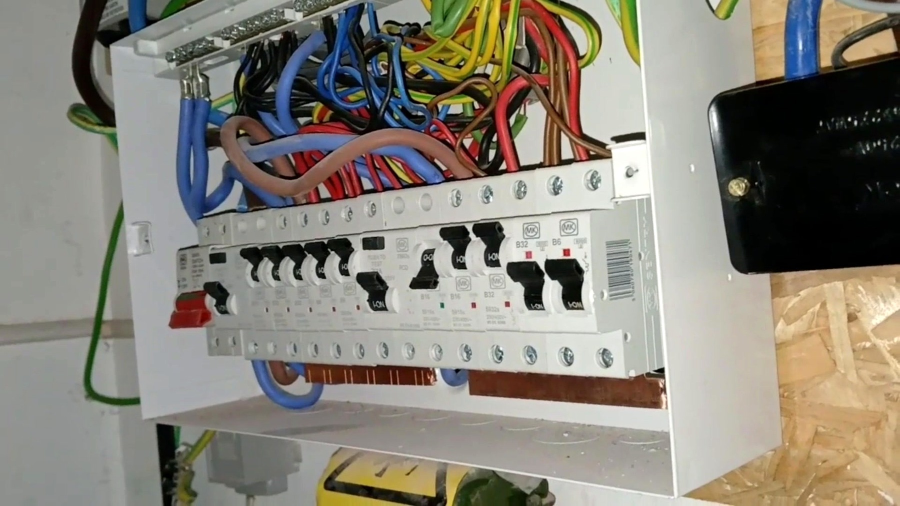 Consumer unit from the Case Study 01 project