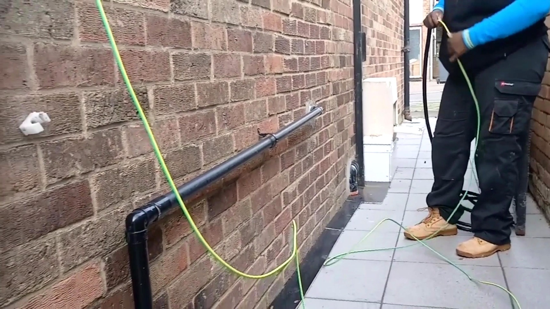 Royale Installation Group carrying out remedial electrical work for Case Study 01